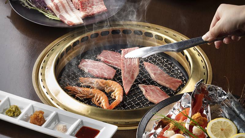 網焼き「信州牛＆海鮮のコース」 | 鉄板焼き/網焼きダイニング「美庵