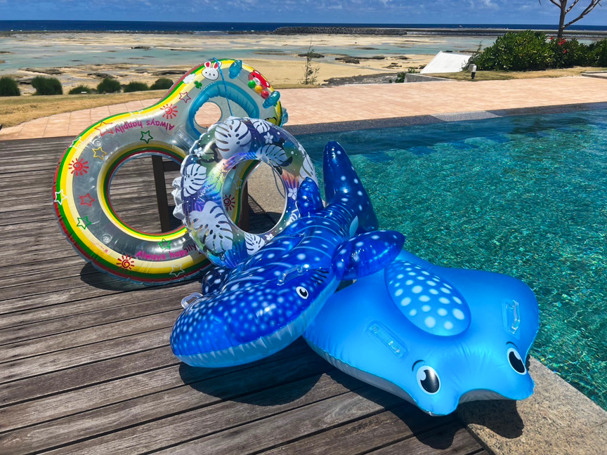 浮き輪　４種