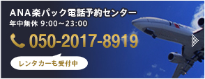 anaラクパック電話予約センター
